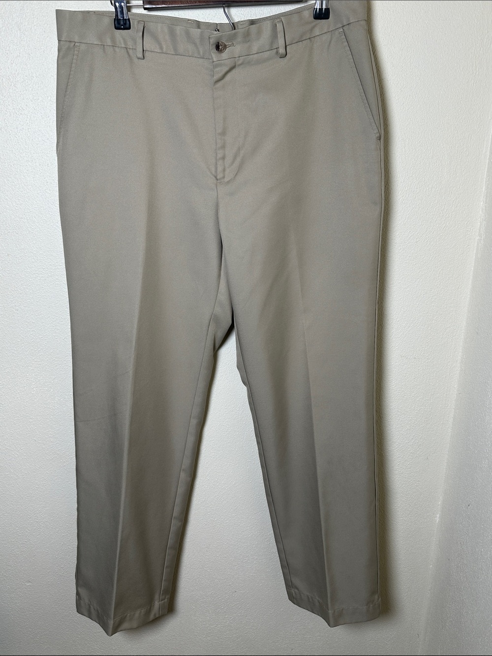 Greg Norman Men's Chino Golf Pants in Light Khaki Sz 34x30